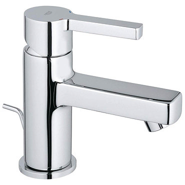 Grohe Lineare Mini Mono Basin Mixer with Pop-up Waste - 32109000  Profile Large Image