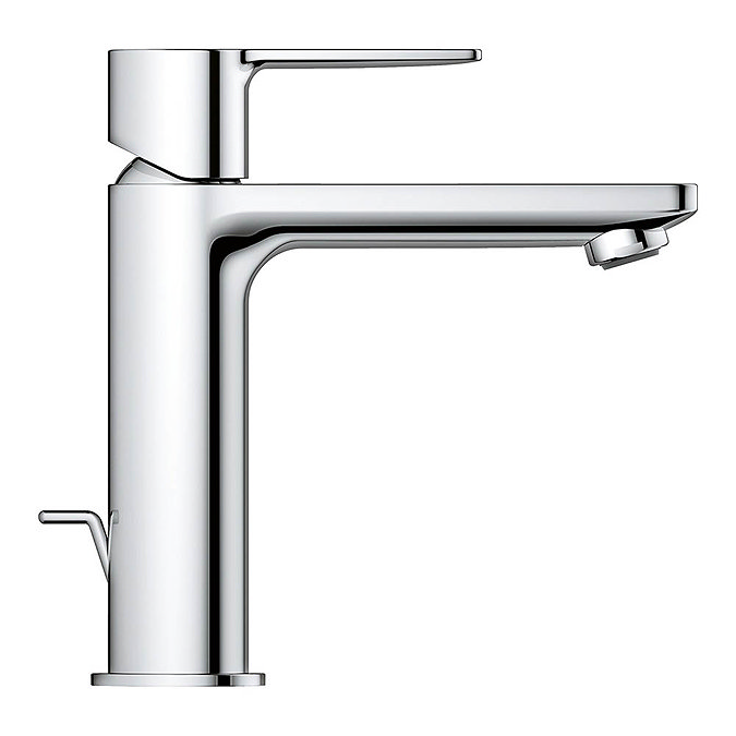 Grohe Lineare Mono Basin Mixer with Pop-up Waste - Chrome - 32114001  Profile Large Image