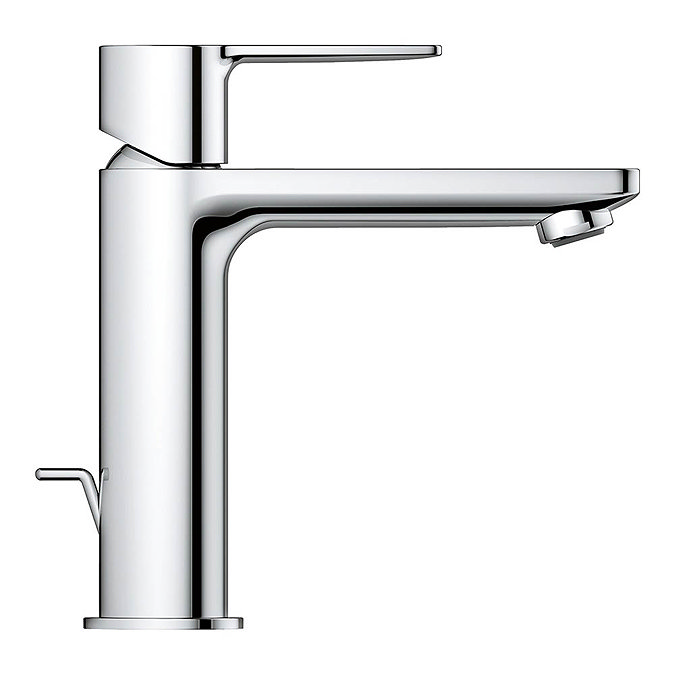 Grohe Lineare Mono Basin Mixer with Pop-up Waste - Chrome - 32114001 Profile Large Image