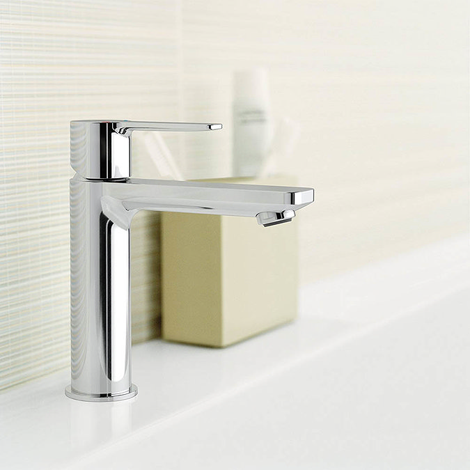 Grohe Lineare Mono Basin Mixer with Pop-up Waste - Chrome - 32114001 Feature Large Image