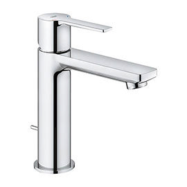Grohe Lineare Mono Basin Mixer with Pop-up Waste - Chrome - 32114001 Medium Image