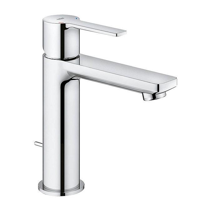 Grohe Lineare Mono Basin Mixer with Pop-up Waste - Chrome - 32114001 Large Image