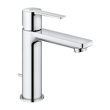 Grohe Lineare Mono Basin Mixer with Pop-up Waste - Chrome - 32114001  Profile Large Image