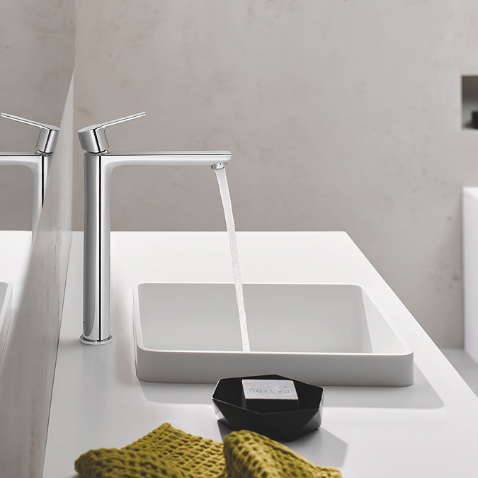 Grohe Lineare Tall Mono Basin Mixer - 23405001  additional Large Image
