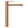 Grohe Lineare Tall Mono Basin Mixer - Brushed Bronze