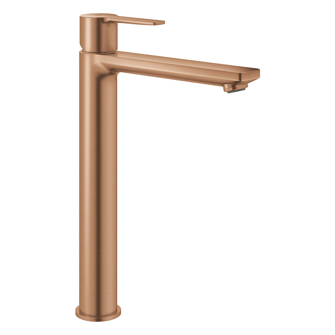 Grohe Lineare Tall Mono Basin Mixer - Brushed Bronze