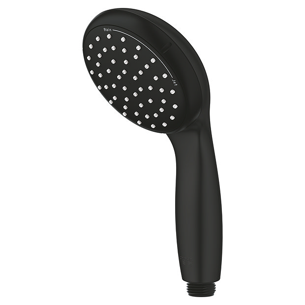 Grohe Matt Black Vitalio Start 100 Shower Handset with 2 Spray Patterns
