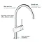 Grohe Minta Kitchen Sink Mixer - Chrome - 32917000 Profile Large Image