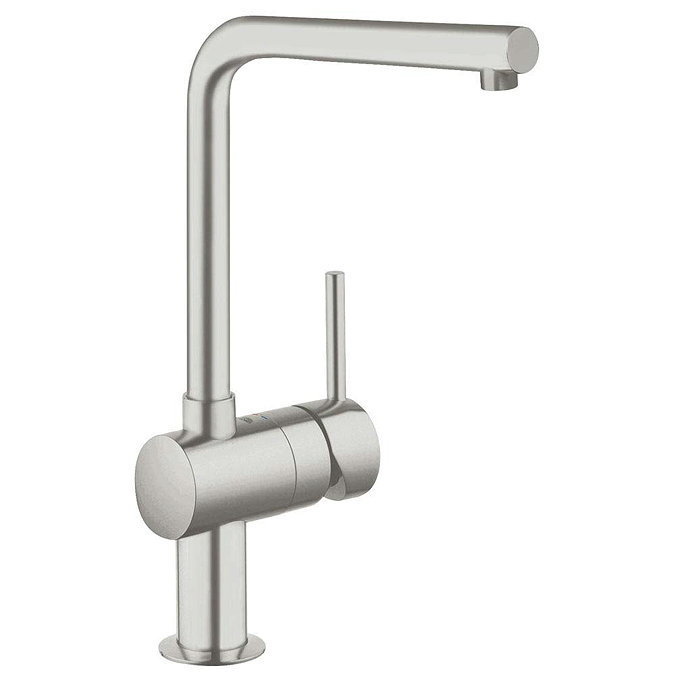 Grohe Minta Kitchen Sink Mixer - SuperSteel - 31375DC0 Large Image