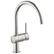 Grohe Minta Kitchen Sink Mixer - SuperSteel - 32917DC0 Large Image