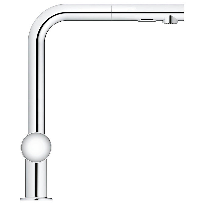 Grohe Minta Kitchen Sink Mixer with Pull Out Spray - Chrome - 30274000  additional Large Image