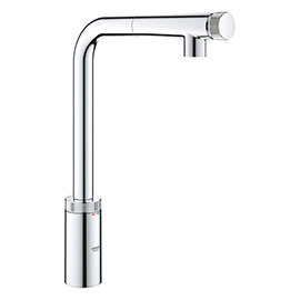 Grohe Minta Smartcontrol Kitchen Sink Mixer with Pull Out Spray - 31613000 Medium Image