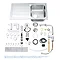 Grohe Minta Stainless Steel Kitchen Sink & Tap Bundle - 31573SD0 Newest Large Image
