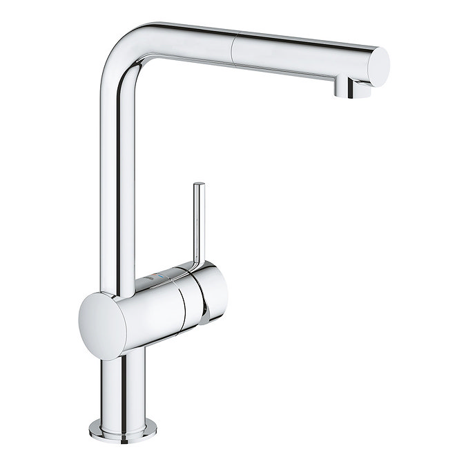 Grohe Minta Stainless Steel Kitchen Sink & Tap Bundle - 31573SD1  Profile Large Image