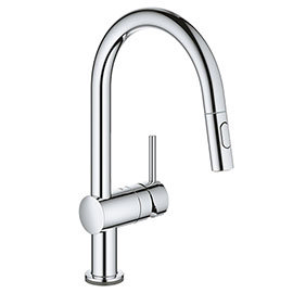 Grohe Minta Touch Electronic Kitchen Mixer with Pull Out Spray - 31358002 Medium Image