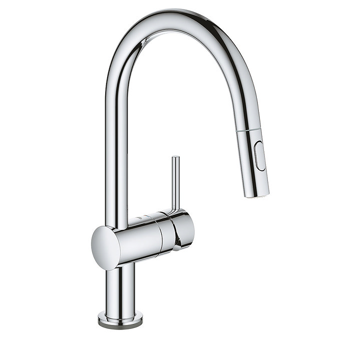 Grohe Minta Touch Electronic Kitchen Mixer with Pull Out Spray - 31358002 Large Image