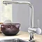 Grohe Minta Touch Electronic Kitchen Sink Mixer with Pull Out Spray - Chrome - 31360001 Profile Lar