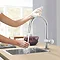 Grohe Minta Touch Electronic Kitchen Sink Mixer with Pull Out Spray - SuperSteel - 31358DC2  Feature
