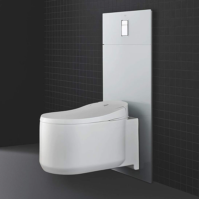 Grohe Moon White Skate Cosmopolitan Glass Cover - 39374LS0 Feature Large Image