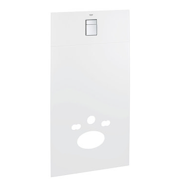 Grohe Moon White Skate Cosmopolitan Glass Cover - 39374LS0  Profile Large Image