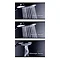 Grohe New Tempesta 100 3 Spray Shower Slider Rail Kit - 28789002  Profile Large Image