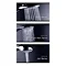 Grohe New Tempesta 100 9.5kW Pressure Stabilized Electric Shower - Natural Sandstone - 26222000 Sta