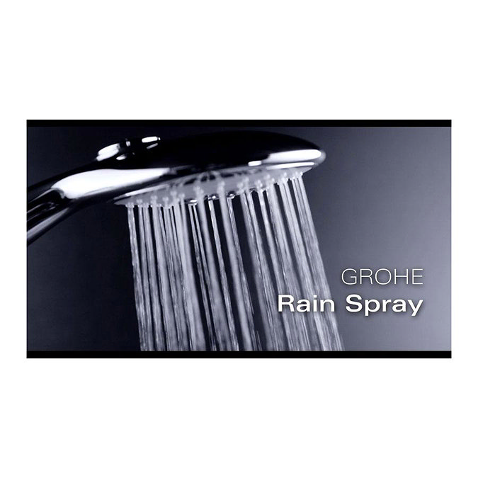 Grohe New Tempesta 100 Shower Handset with 1 Spray Pattern - 28214003 Profile Large Image