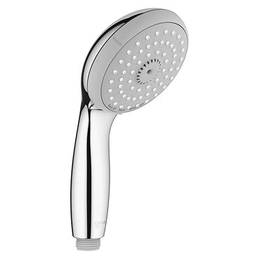 Grohe New Tempesta 100 Shower Handset with 3 Spray Patterns - 28261001  Profile Large Image