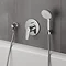 Grohe New Tempesta 100 Shower Handset with 3 Spray Patterns - 28419002  Feature Large Image