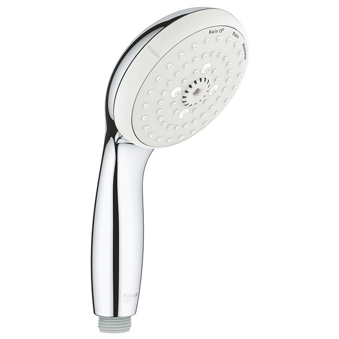 Grohe New Tempesta 100 Shower Handset with 3 Spray Patterns - 28419002 Large Image