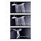 Grohe New Tempesta 100 Shower Rail Set 3 Sprays with EasyReach Tray - 27600001  Profile Large Image