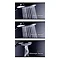 Grohe New Tempesta 100 Shower Rail Set 3 Sprays with EasyReach Tray - 27600001 Profile Large Image