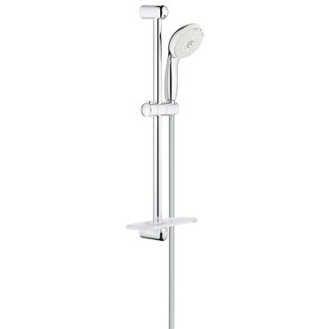 Grohe New Tempesta 100 Shower Rail Set 3 Sprays with EasyReach Tray - 27600001  Profile Large Image