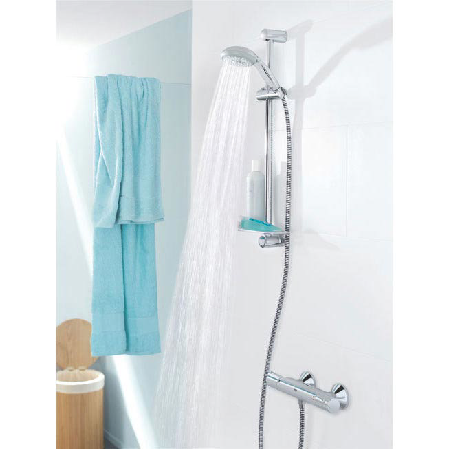 Grohe New Tempesta 100 Shower Slider Rail Kit - 27600000 In Bathroom Large Image