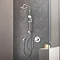 Grohe New Tempesta System 210 Flex Shower System with Diverter - 26381001  Standard Large Image