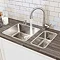 Grohe Parkfield Kitchen Sink Mixer with Pull Out Spray - SuperSteel - 30215DC0  Standard Large Image
