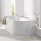 Grohe Plus 3 Tap Hole Rim Mounted Bath Mixer (No Spout) - 23845003  Feature Large Image