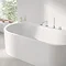 Grohe Plus 4 Tap Hole Single Lever Bath Shower Mixer Tap - 29307003 Profile Large Image