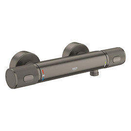 Grohe Precision Feel Thermostatic Shower Mixer 1/2" - Brushed Anthracite