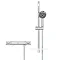 Grohe Precision Feel Thermostatic Shower Mixer 1/2" with Shower Set - 34791000 Feature Large Image