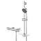 Grohe Precision Feel Thermostatic Shower Mixer 1/2" with Shower Set - 34791000 Standard Large Image