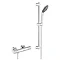 Grohe Precision Joy Thermostatic Shower Mixer 1/2" with Shower Set