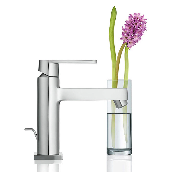 Grohe Quadra Mono Basin Mixer with Pop-up Waste - 23441000  Profile Large Image