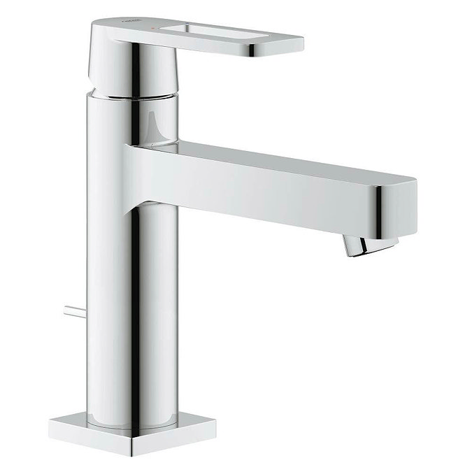 Grohe Quadra Mono Basin Mixer with Pop-up Waste - 23441000 Large Image