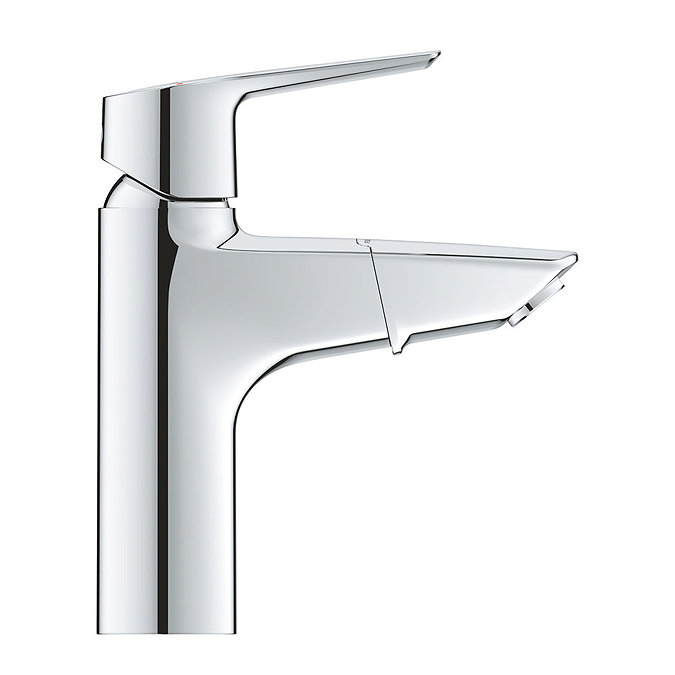 Grohe QuickFix Start Mono Basin Mixer with Pull Out Spout + Push-Open Waste - 24205003  additional L