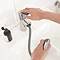 Grohe QuickFix Start Mono Basin Mixer with Pull Out Spout + Push-Open Waste - 24205003  Feature Larg