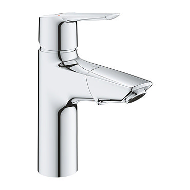 Grohe QuickFix Start Mono Basin Mixer with Pull Out Spout + Push-Open Waste - 24205003  Profile Larg