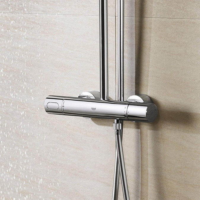 Grohe Rainshower 310 Thermostatic Shower System - 27966000  Standard Large Image