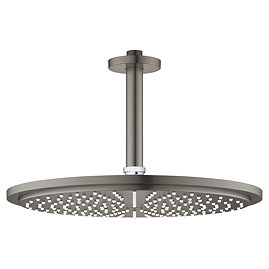 Grohe Rainshower Cosmopolitan 310 Ceiling Mounted Shower Head - Brushed Anthracite