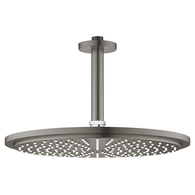 Grohe Rainshower Cosmopolitan 310 Ceiling Mounted Shower Head - Brushed Anthracite